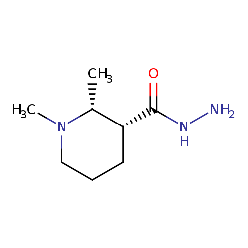 rac-(2R,3R)-1,2-dimethylpiperidine-3-carbohydrazide, cis