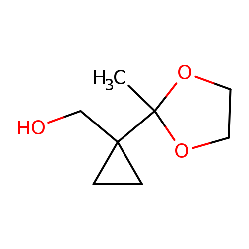 [1-(2-methyl-1,3-dioxolan-2-yl)cyclopropyl]methanol
