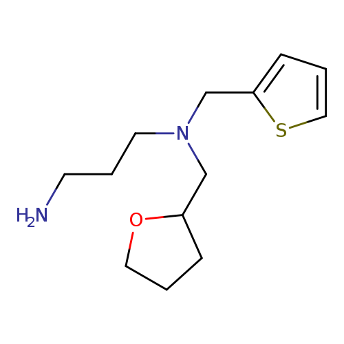 N-(Tetrahydrofuran-2-ylmethyl)-N-(2-thienylmethyl)propane-1,3-diamine
