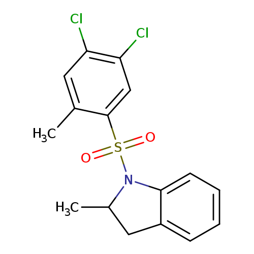 1-(4,5-dichloro-2-methylbenzenesulfonyl)-2-methyl-2,3-dihydro-1H-indole