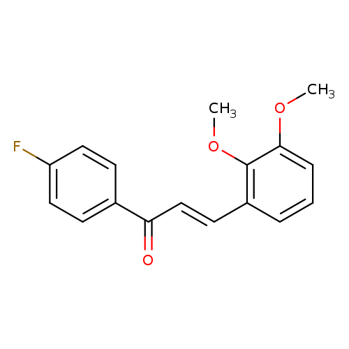 (2E)-3-(2,3-dimethoxyphenyl)-1-(4-fluorophenyl)prop-2-en-1-one