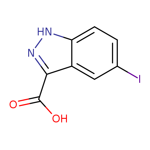 1H-Indazole-3-carboxylicacid, 5-iodo-