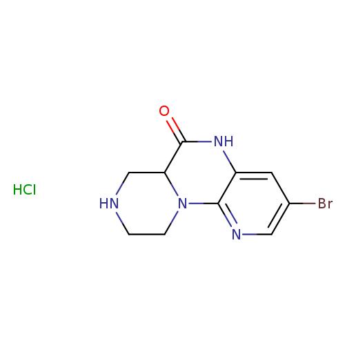 5-bromo-1,3,8,12-tetraazatricyclo[8.4.0.0,2,7]tetradeca-2,4,6-trien-9-one hydrochloride
