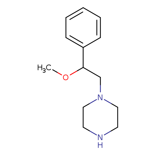 1-(2-Methoxy-2-phenylethyl)piperazine
