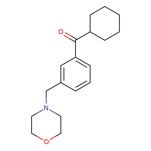 Cyclohexyl 3-(morpholinomethyl)phenyl ketone