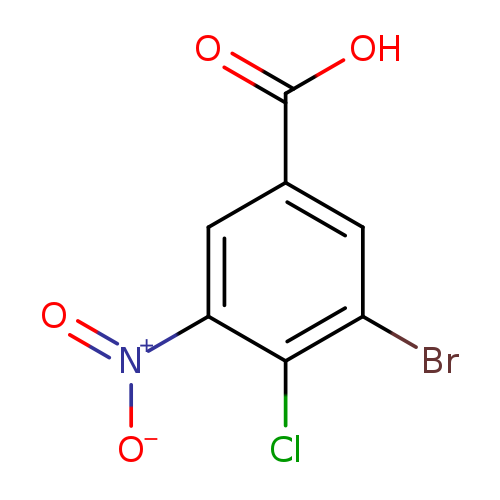 3-Bromo-4-chloro-5-nitrobenzoic acid