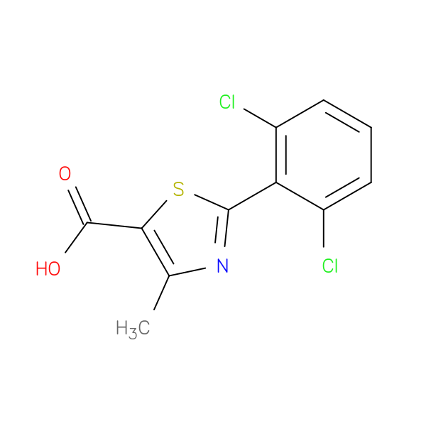 2-(2,6-dichlorophenyl)-4-methyl-1,3-thiazole-5-carboxylic acid