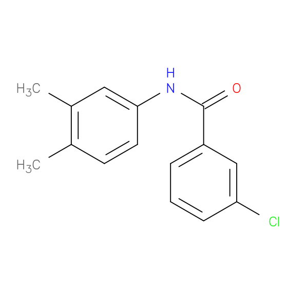 3-chloro-N-(3,4-dimethylphenyl)benzamide