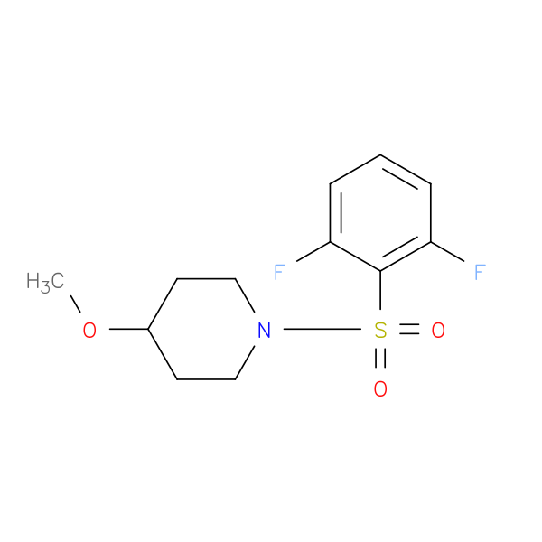 1-(2,6-difluorobenzenesulfonyl)-4-methoxypiperidine