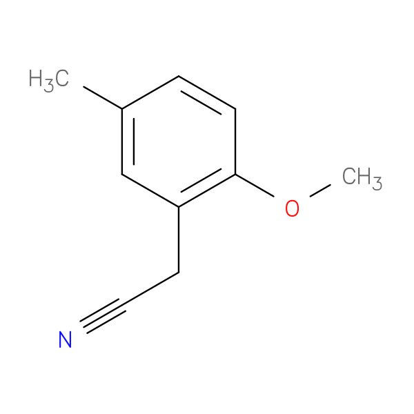 2-(2-methoxy-5-methylphenyl)acetonitrile