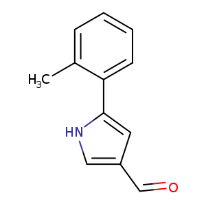 5-(2-Methylphenyl)-1H-pyrrole-3-carbaldehyde