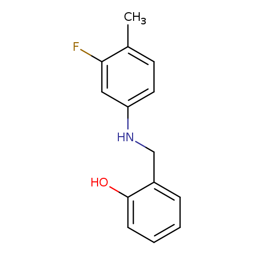 2-{[(3-fluoro-4-methylphenyl)amino]methyl}phenol