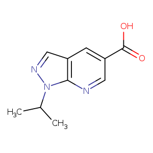 1-Isopropyl-1h-pyrazolo[3,4-b]pyridine-5-carboxylic acid