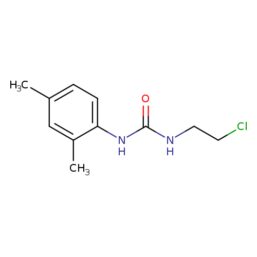 3-(2-chloroethyl)-1-(2,4-dimethylphenyl)urea