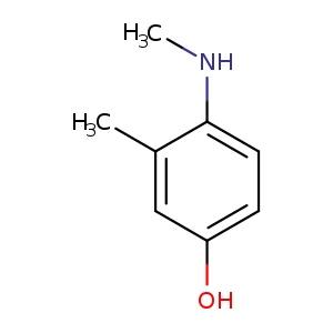 Phenol,3-methyl-4-(methylamino)-