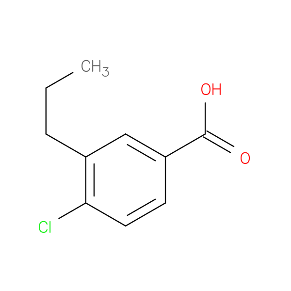 4-chloro-3-propylbenzoic acid