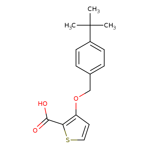 3-[(4-tert-butylphenyl)methoxy]thiophene-2-carboxylic acid