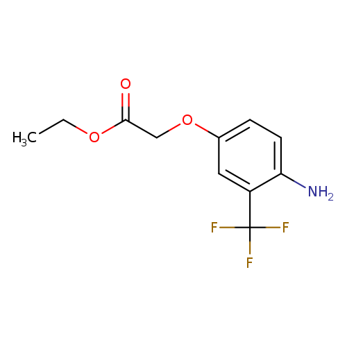Ethyl 4-amino-3-trifluoromethyl-phenoxy-acetate