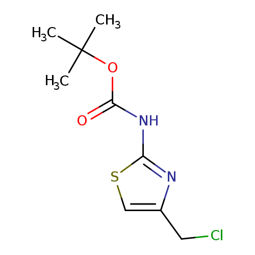 tert-Butyl 4-(chloromethyl)thiazol-2-ylcarbamate