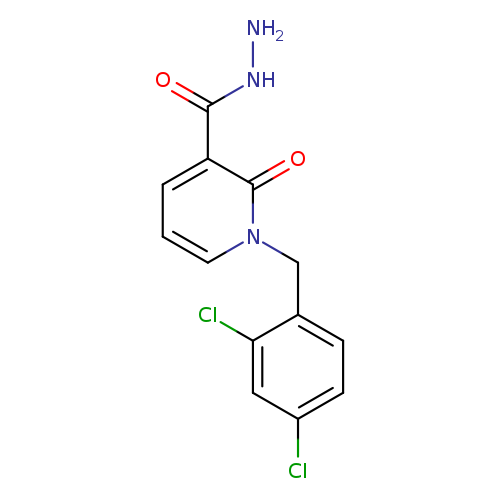 1-[(2,4-dichlorophenyl)methyl]-2-oxo-1,2-dihydropyridine-3-carbohydrazide