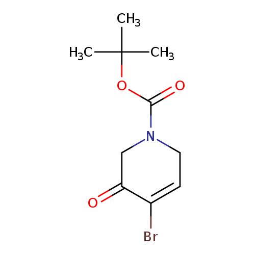 tert-butyl 4-bromo-3-oxo-1,2,3,6-tetrahydropyridine-1-carboxylate