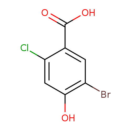 5-BROMO-2-CHLORO-4-HYDROXY-BENZOIC ACID