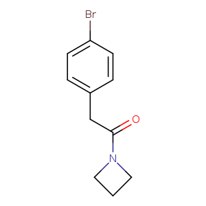 1-(Azetidin-1-yl)-2-(4-bromophenyl)ethanone