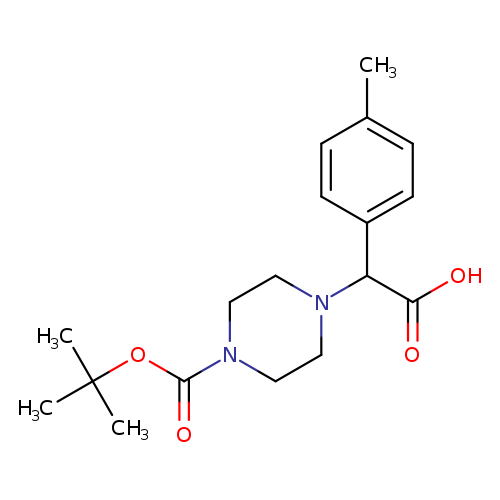 2-(4-Boc-piperazinyl)-2-(4-methylphenyl)acetic acid
