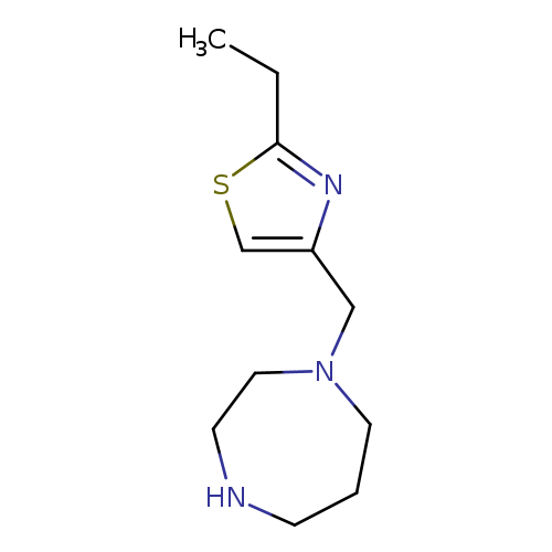 1-[(2-ethyl-1,3-thiazol-4-yl)methyl]-1,4-diazepane
