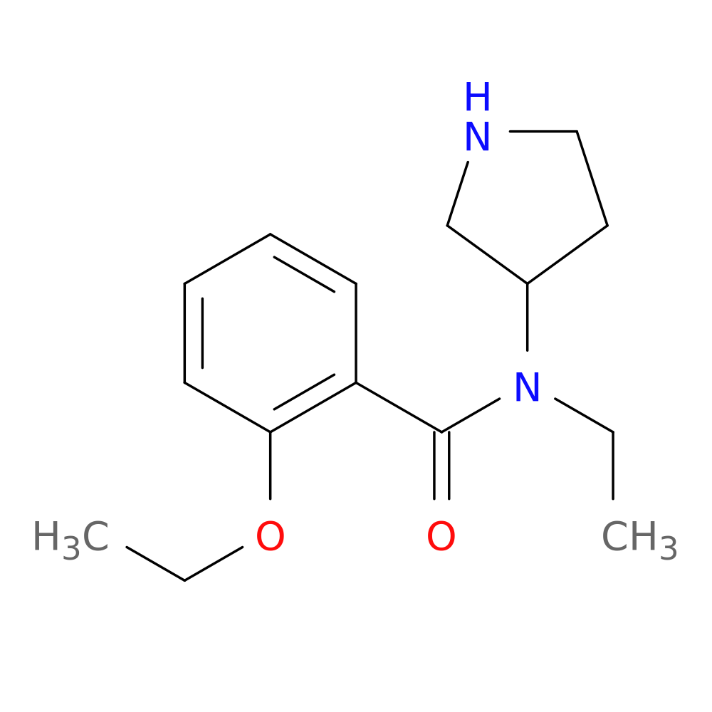 2-ethoxy-N-ethyl-N-(pyrrolidin-3-yl)benzamide