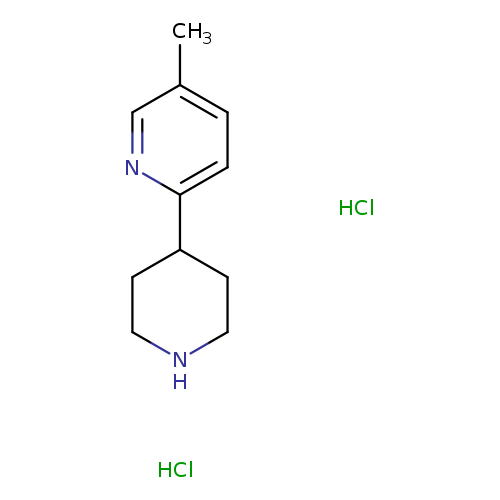 5-methyl-2-(piperidin-4-yl)pyridinedihydrochloride