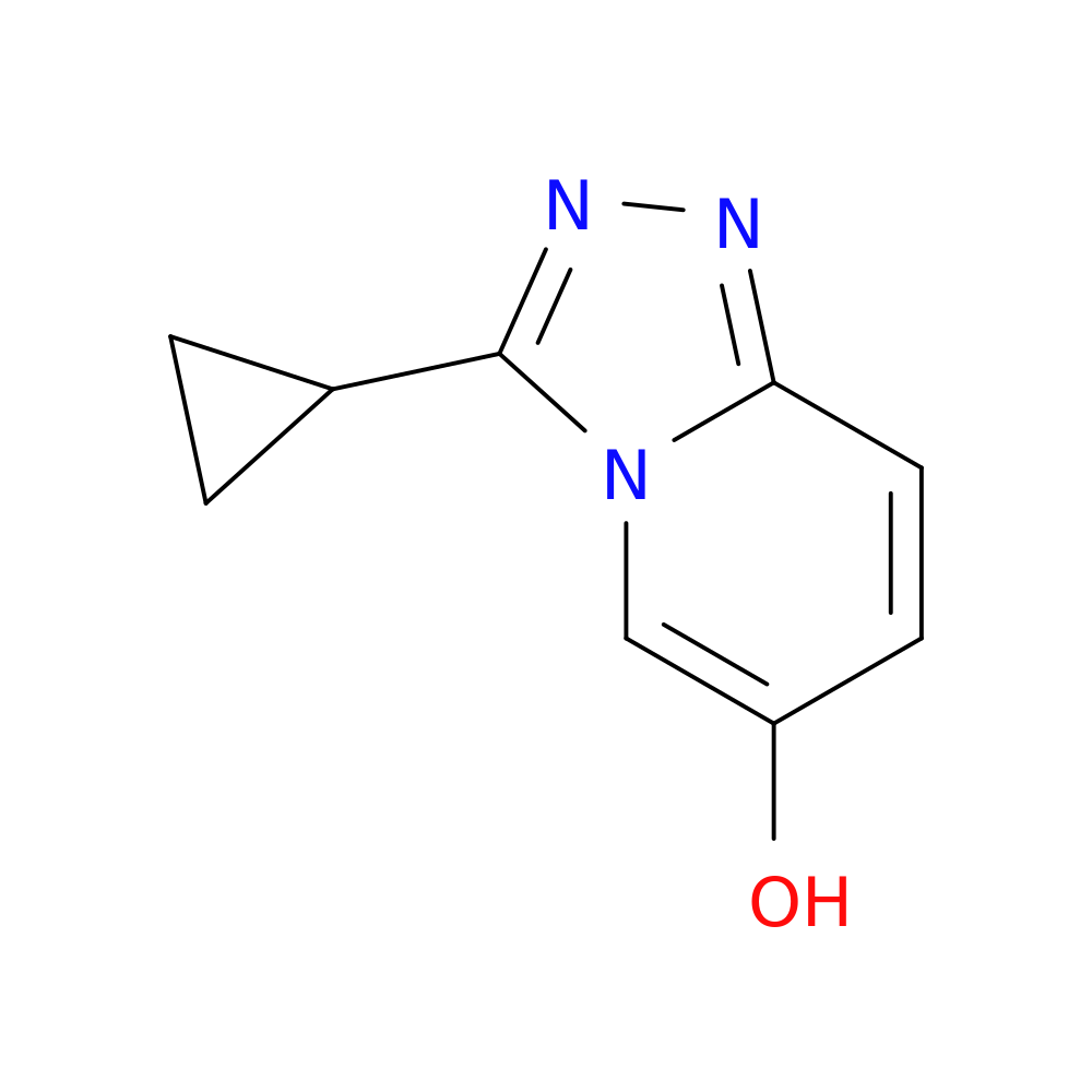 3-cyclopropyl-[1,2,4]triazolo[4,3-a]pyridin-6-ol