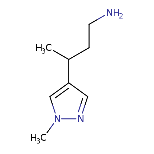 3-(1-methyl-1H-pyrazol-4-yl)butan-1-amine