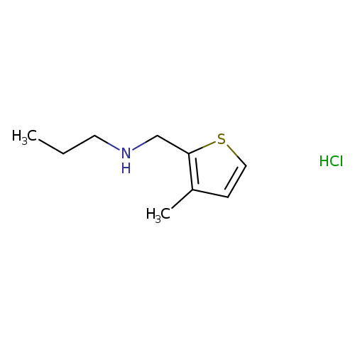[(3-methylthiophen-2-yl)methyl](propyl)amine hydrochloride