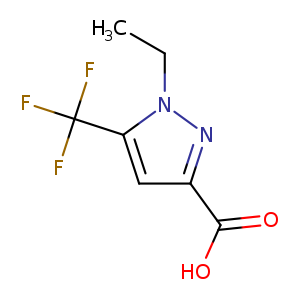1-Ethyl-5-(trifluoromethyl)-1h-pyrazole-3-carboxylic acid