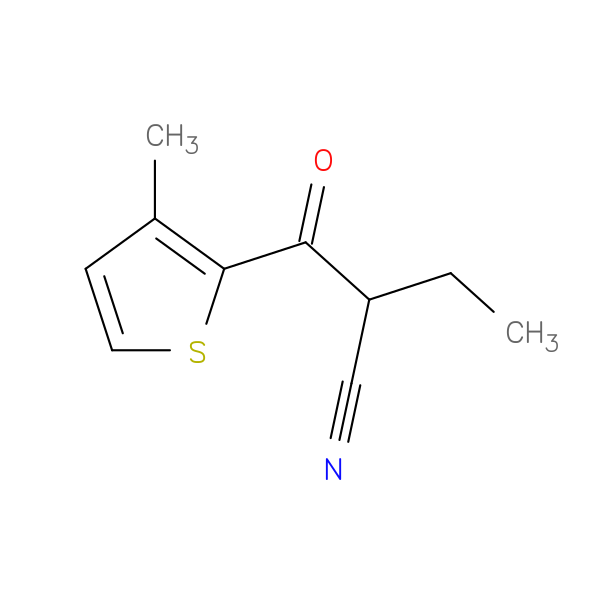 2-(3-methylthiophene-2-carbonyl)butanenitrile