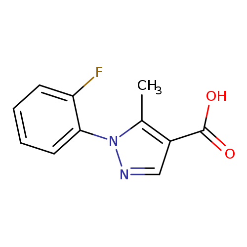 1-(2-Fluorophenyl)-5-methyl-1H-pyrazole-4-carboxylic acid