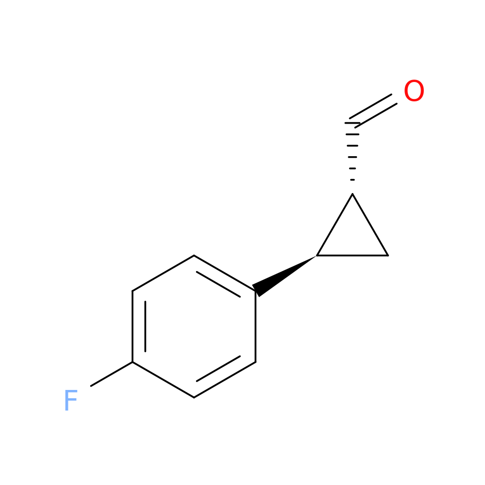 rac-(1R,2R)-2-(4-fluorophenyl)cyclopropane-1-carbaldehyde