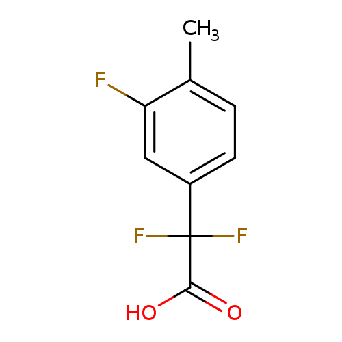 2,2-Difluoro-2-(3-fluoro-4-methylphenyl)acetic acid