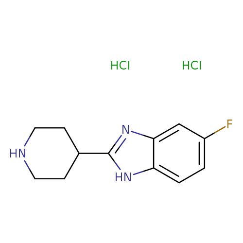 5-fluoro-2-(4-piperidinyl)-1H-benzimidazole dihydrochloride