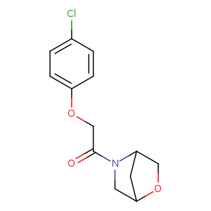 2-(4-chlorophenoxy)-1-{2-oxa-5-azabicyclo[2.2.1]heptan-5-yl}ethan-1-one