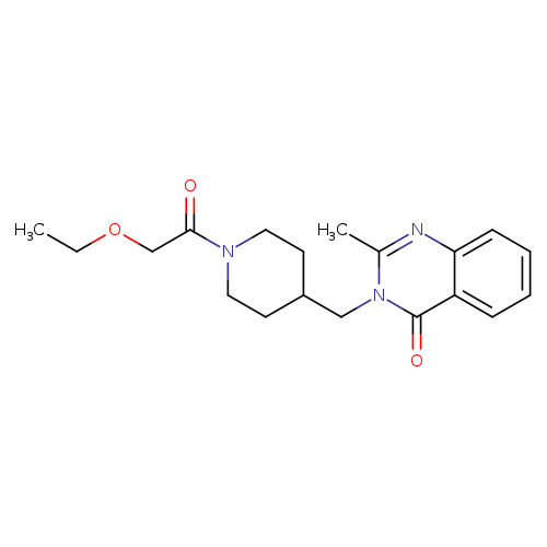 3-{[1-(2-ethoxyacetyl)piperidin-4-yl]methyl}-2-methyl-3,4-dihydroquinazolin-4-one