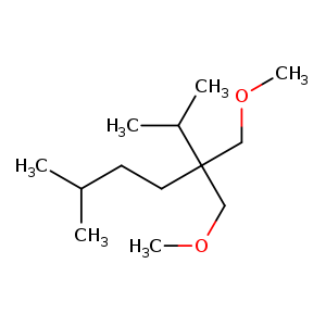 3,3-Bis(methoxymethyl)-2,6-dimethylheptane