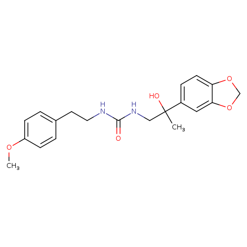 3-[2-(2H-1,3-benzodioxol-5-yl)-2-hydroxypropyl]-1-[2-(4-methoxyphenyl)ethyl]urea