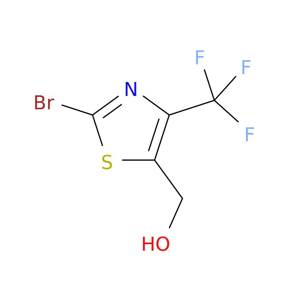 (2-Bromo-4-(trifluoromethyl)thiazol-5-yl)methanol