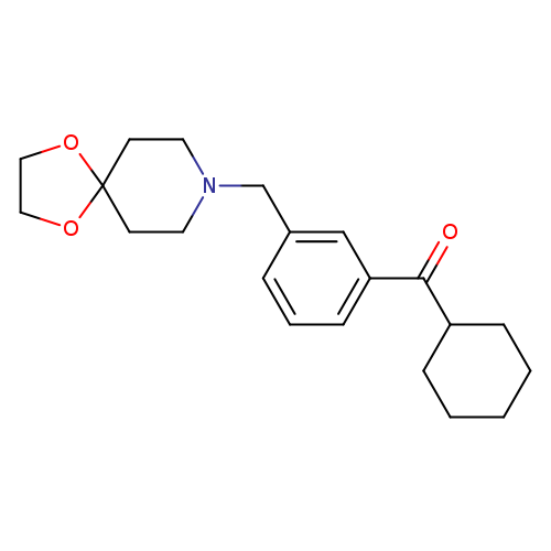 (3-(1,4-Dioxa-8-azaspiro[4.5]decan-8-ylmethyl)phenyl)(cyclohexyl)methanone