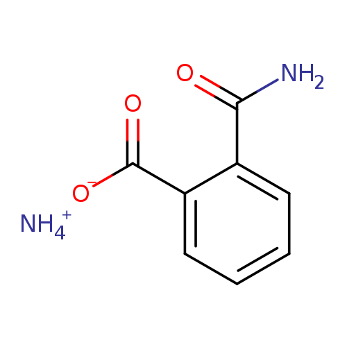 Benzoic acid, 2-(aminocarbonyl)-, ammonium salt (1:1)