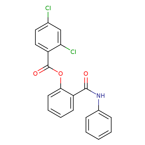2-(anilinocarbonyl)phenyl 2,4-dichlorobenzoate