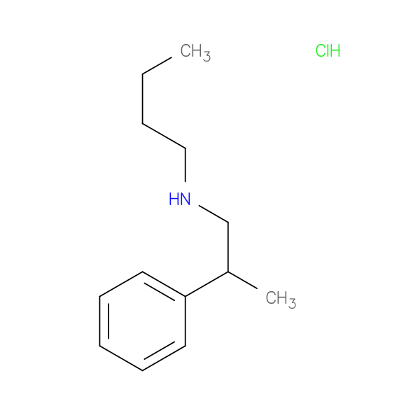 butyl(2-phenylpropyl)amine hydrochloride