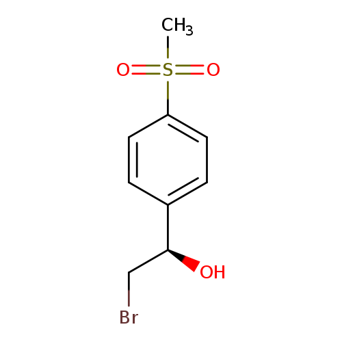 (1R)-2-bromo-1-(4-methanesulfonylphenyl)ethan-1-ol